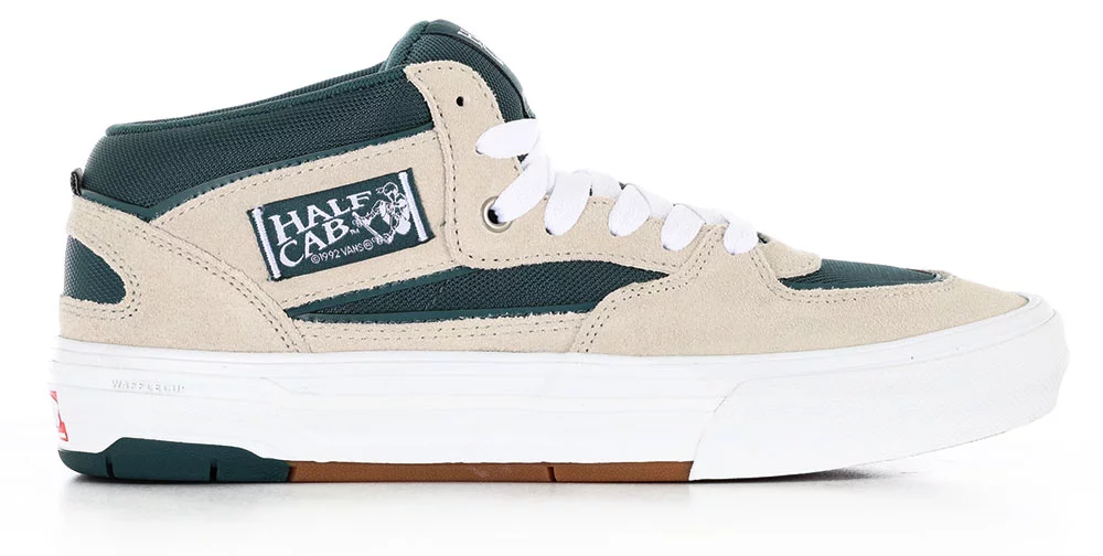 Vans Skate Half Cab Wafflecup Shoes - oatmeal/deep teal | Tactics