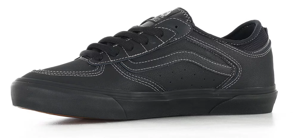 Vans Skate Rowley 500264 Men\'s 8 Running Shoes Black Lace Up Round Toe Sneakers Skate Rowley (Black / White) (S) – Uprise Skateshop main image 3