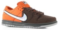 Nike SB Dunk Low Pro SB Skate Shoes - safety orange/wolfe grey