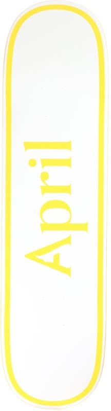 April OG Logo Twin 8.25 Skateboard Deck