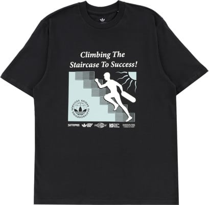 Adidas Skate Staircase T-Shirt - black - view large