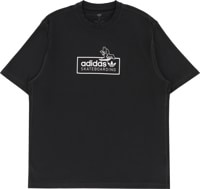 Adidas Gonz Logo T-Shirt - black/ice purple