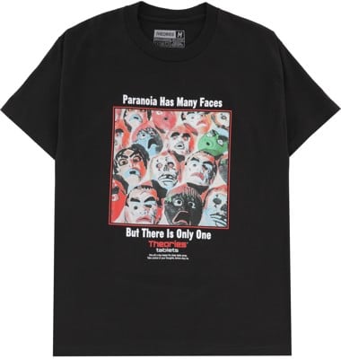 Theories Paranoia T-Shirt - black - view large