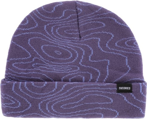 Theories Contour Beanie - eggplant - view large