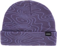 Theories Contour Beanie - eggplant