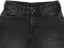 Dickies Women's Loose Tapered Work Jeans - black wash faded - alternate front