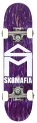 SK8MAFIA House Logo 6.0 KO Micro Complete Skateboard - purple