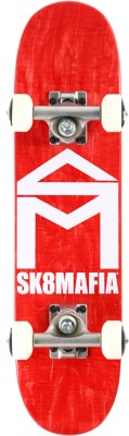 SK8MAFIA House Logo 6.0 KO Micro Complete Skateboard - red - view large
