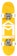 SK8MAFIA House Logo 6.0 KO Micro Complete Skateboard - yellow