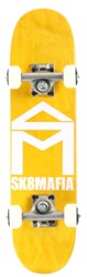 SK8MAFIA House Logo 6.0 KO Micro Complete Skateboard - yellow