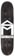 SK8MAFIA House Logo KO 6.0 Micro Skateboard Deck - black