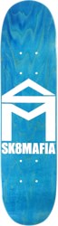 SK8MAFIA House Logo KO 6.0 Micro Skateboard Deck - blue