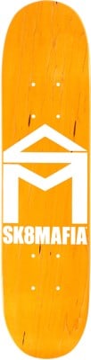 SK8MAFIA House Logo KO 6.0 Micro Skateboard Deck - orange - view large