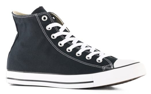 Converse Chuck Taylor All Star Canvas High Top Shoes - black - view large