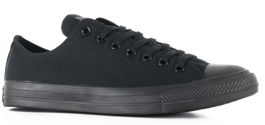 Converse Chuck Taylor All Star Canvas Shoes - black monochrome - view large