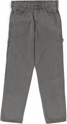 Dickies 1993 Regular Tapered Carpenter Jeans - grey wash tinted - view large
