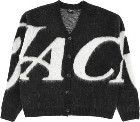 Jacker Ads Mohair Cardigan Sweater - black - view large