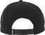 Jacker Classic Snapback Hat - black - reverse