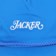 Jacker Classic Snapback Hat - blue - front detail