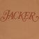 Jacker Classic Zip Knit Jacket - brown - reverse detail