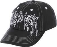 Jacker Crash Snapback Hat - black