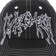 Jacker Crash Snapback Hat - black - front detail