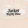 Jacker Mighty Blue Snapback Hat - beige - front detail