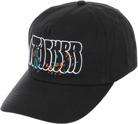 Jacker Landscaper Snapback Hat - black - view large