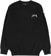 Jacker Skeleton Knit Sweater - black - front