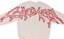 Jacker Skeleton Knit Sweater - beige - reverse detail
