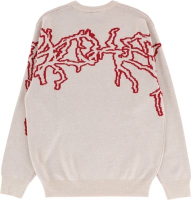 Jacker Skeleton Knit Sweater - beige - view large