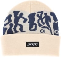 Jacker Mirror Maze Beanie - beige
