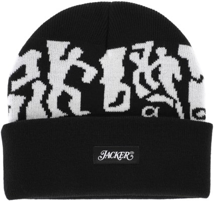 Jacker Mirror Maze Beanie - black - view large