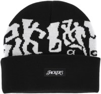 Jacker Mirror Maze Beanie - black