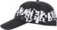 Jacker Mirror Maze Nylon Baseball Snapback Hat - black - side