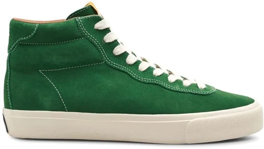 Last Resort AB VM001 - Suede High Top Skate Shoes - kelly green/white - view large