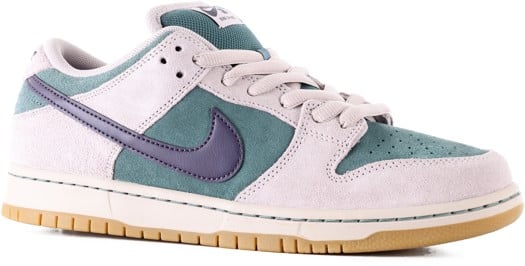 Nike SB Dunk Low Pro SB Skate Shoes - mineral slate/dark raisin-particle rose-silt red - view large