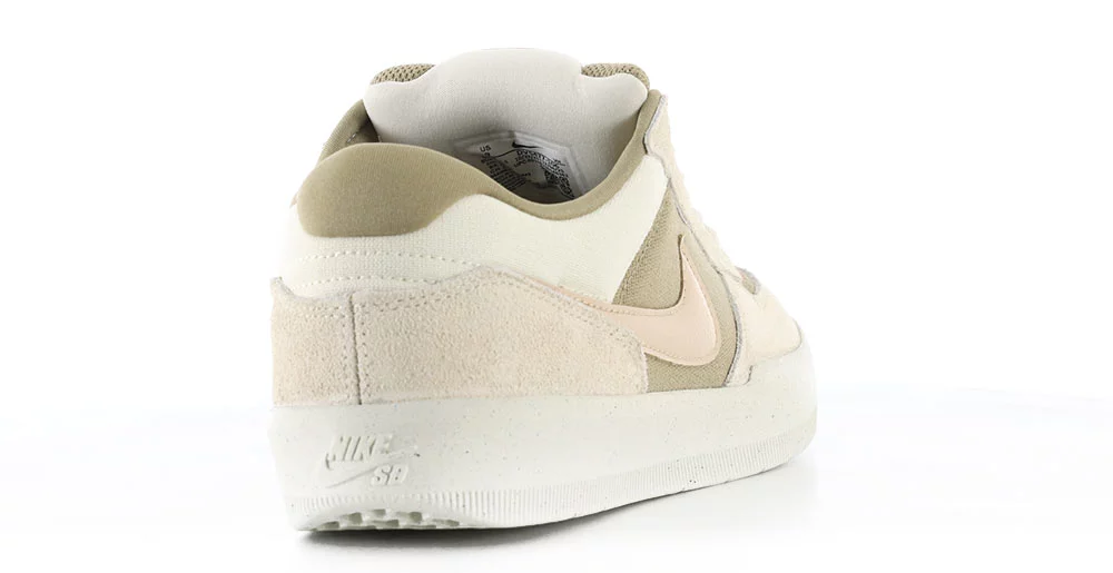 Nike SB Force 58 Skate Shoes - coconut milk/linen-neutral olive