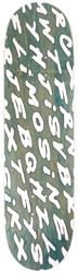 Limosine Sharpie Crossword 8.6 Slick Skateboard Deck - blue