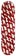 Limosine Sharpie Crossword 8.6 Slick Skateboard Deck - red