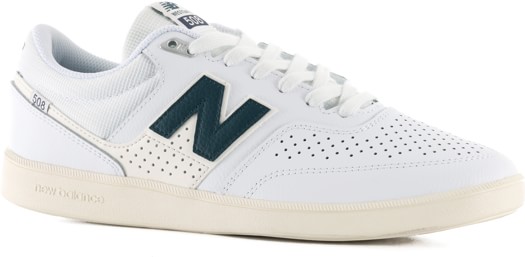 New Balance Numeric 508 Brandon Westgate Skate Shoes - white/green - view large