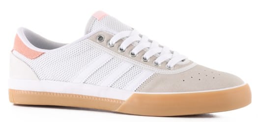 Adidas Lucas Premier Skate Shoes - footwear white/crystal white/haze coral - view large