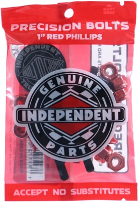 Independent Genuine Parts Phillips Mounting Hardware + Tool - red/black - view large