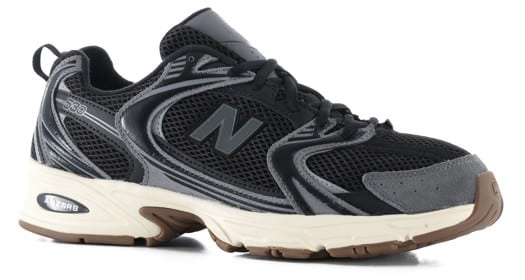 New Balance 530 Shoes - black/castlerock - view large