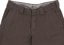 Dickies Worn In Double Knee Work Pants - dark brown - alternate front