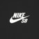 Nike SB Logo T-Shirt - black/coconut milk - front detail