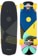 Loaded Ballona Willy 27.75" Complete Cruiser Skateboard - silver trucks/orange wheels