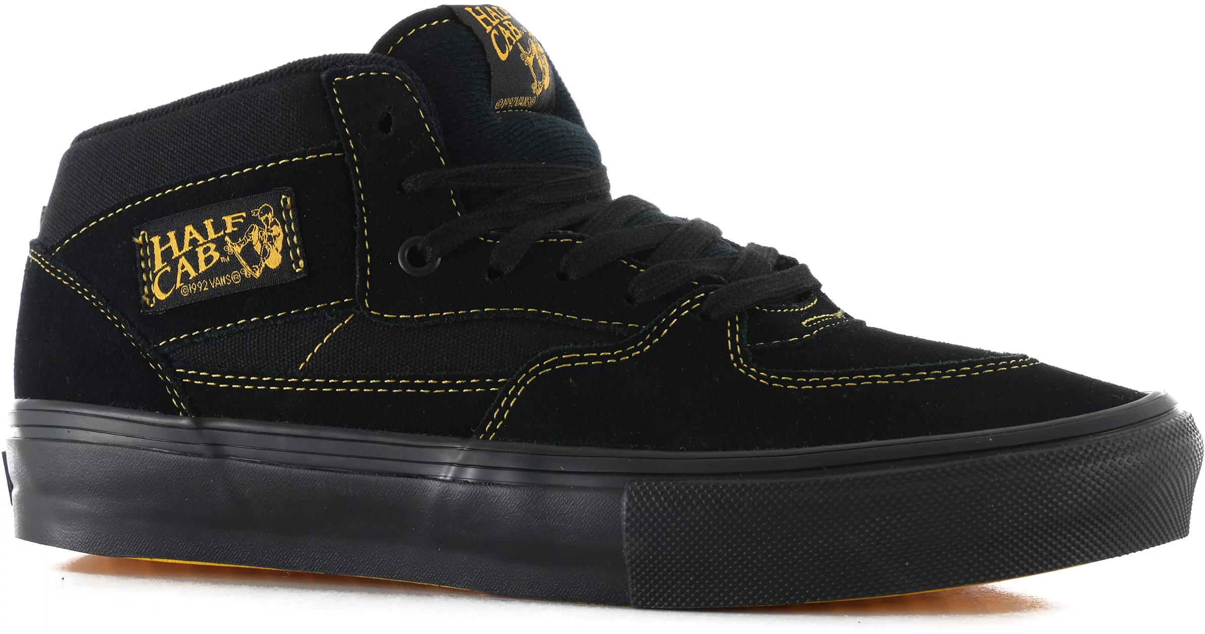 Vans half cab ブラック　サイズ27cm Vans Skate Half Cab Shoes - black/mustard | Tactics