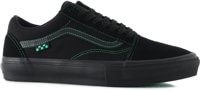 Vans Skate Old Skool Shoes - black/black/green
