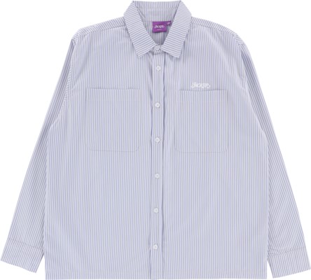 Jacker Stripe L/S Shirt - blue - view large